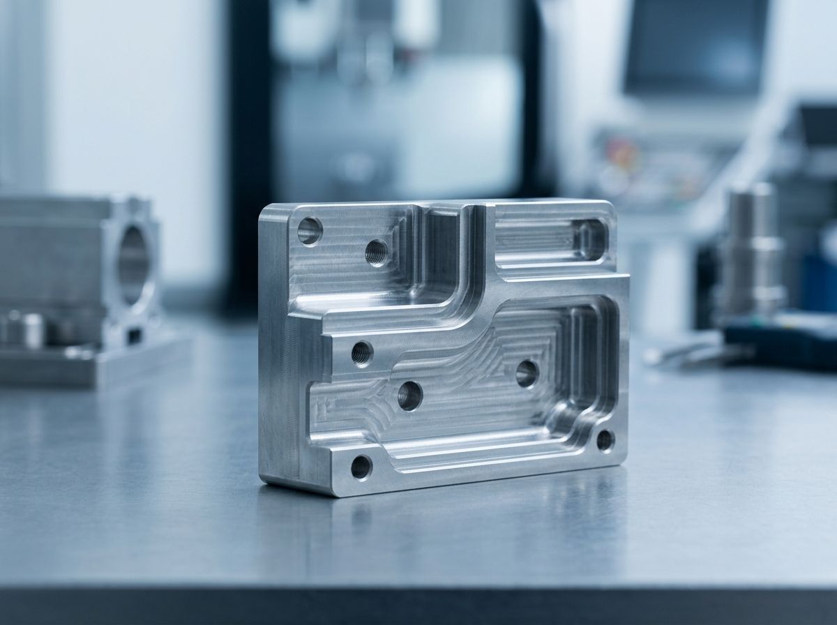 Representative visualization of a complex milled metal component