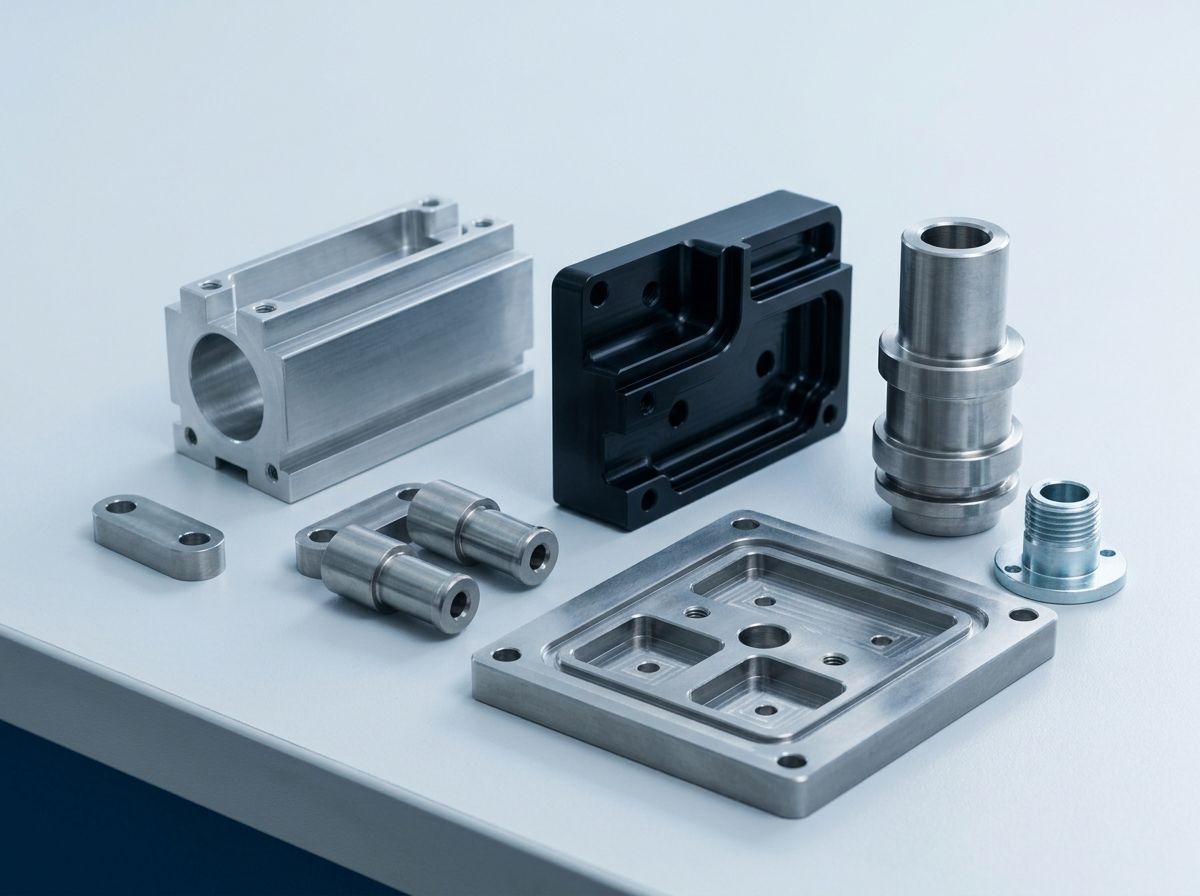 Representative visualization of metal components with varied surface finishes